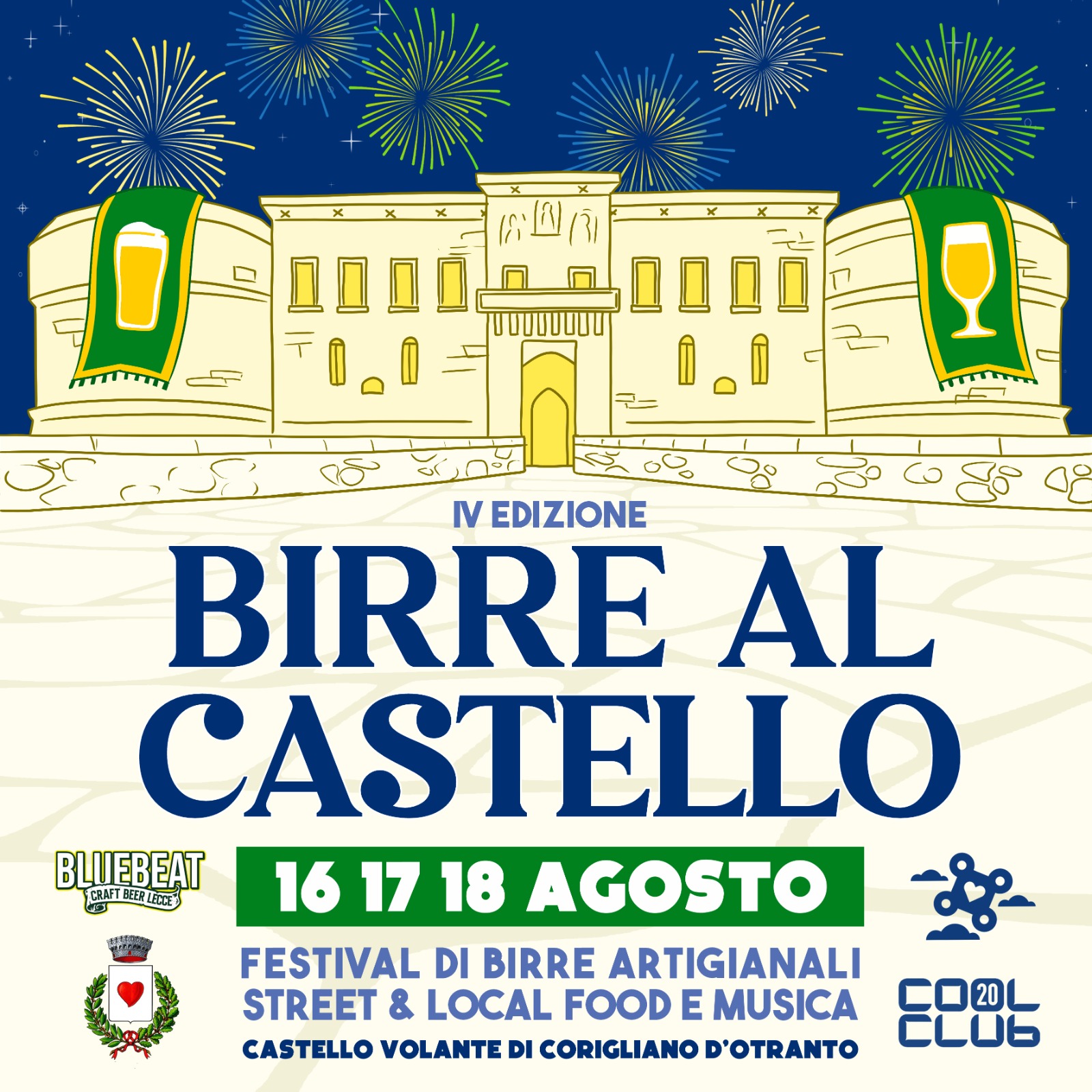 locandina birre al castello corigliano