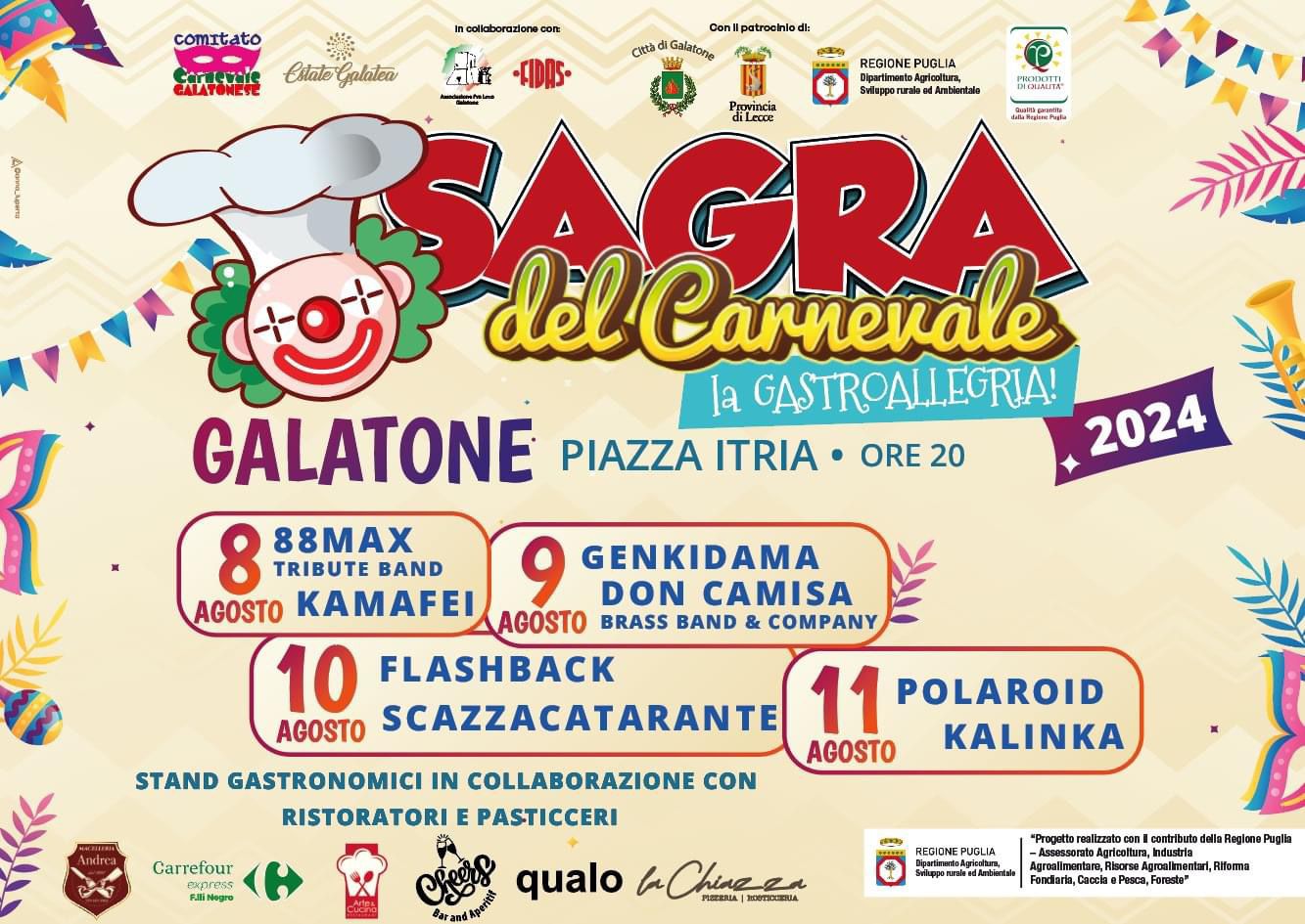 sagra del carnevale galatone
