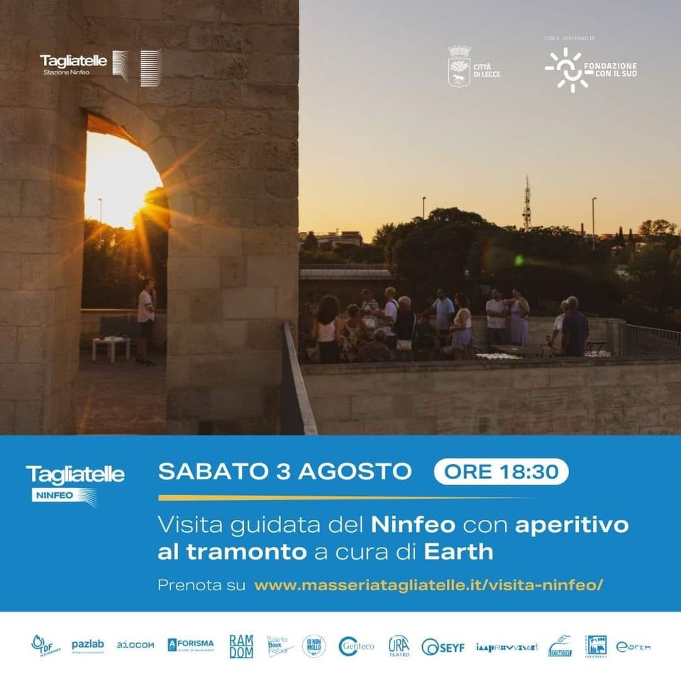 locandina visita guidata al ninfeo lecce