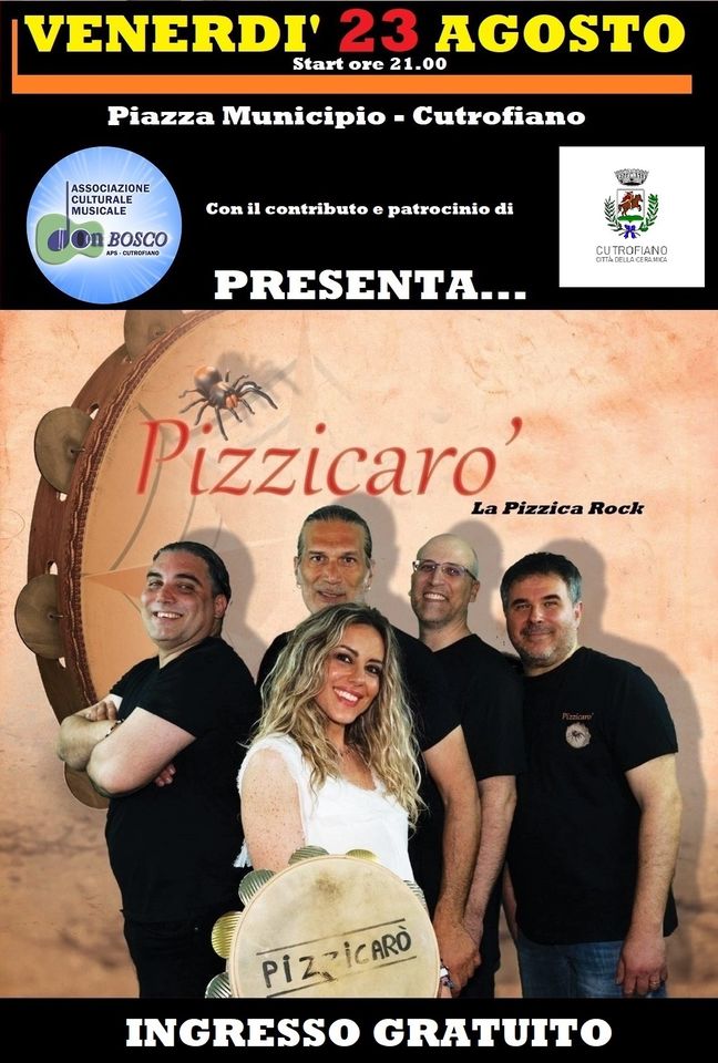 locandina pizzicarò cutrofiano