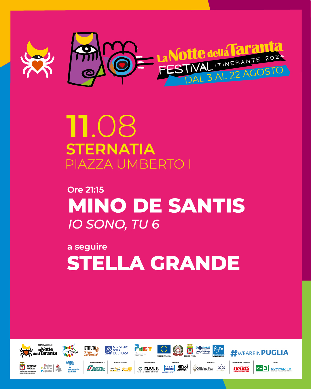 locandina notte della taranta sternatia