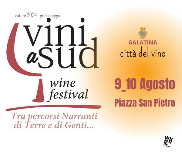 locandina vini a sud galatina